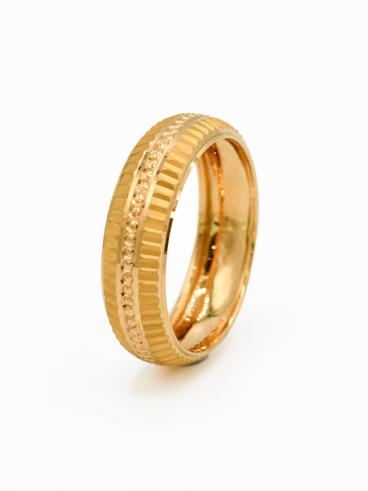 22ct Gold Band Ring - Roop Darshan