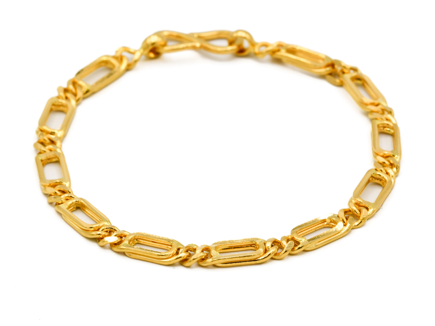 22ct Gold 1PC Baby Bracelet - Roop Darshan