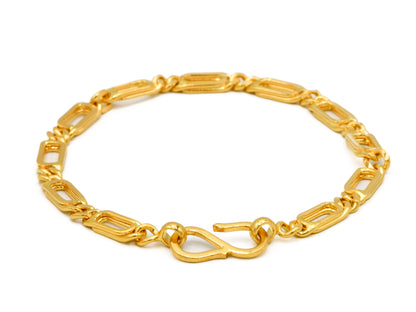 22ct Gold 1PC Baby Bracelet - Roop Darshan