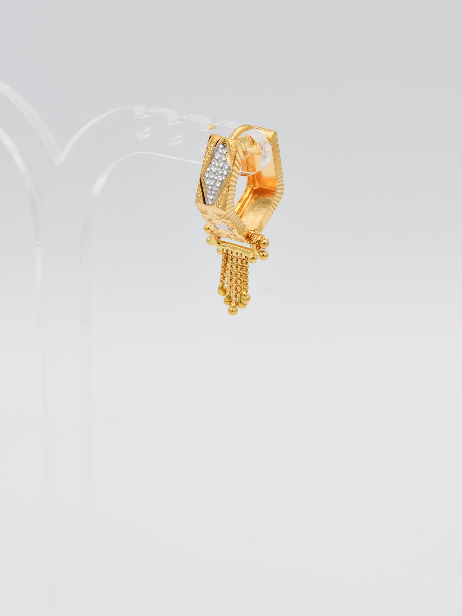 22ct Gold Two Tone Bali - Roop Darshan