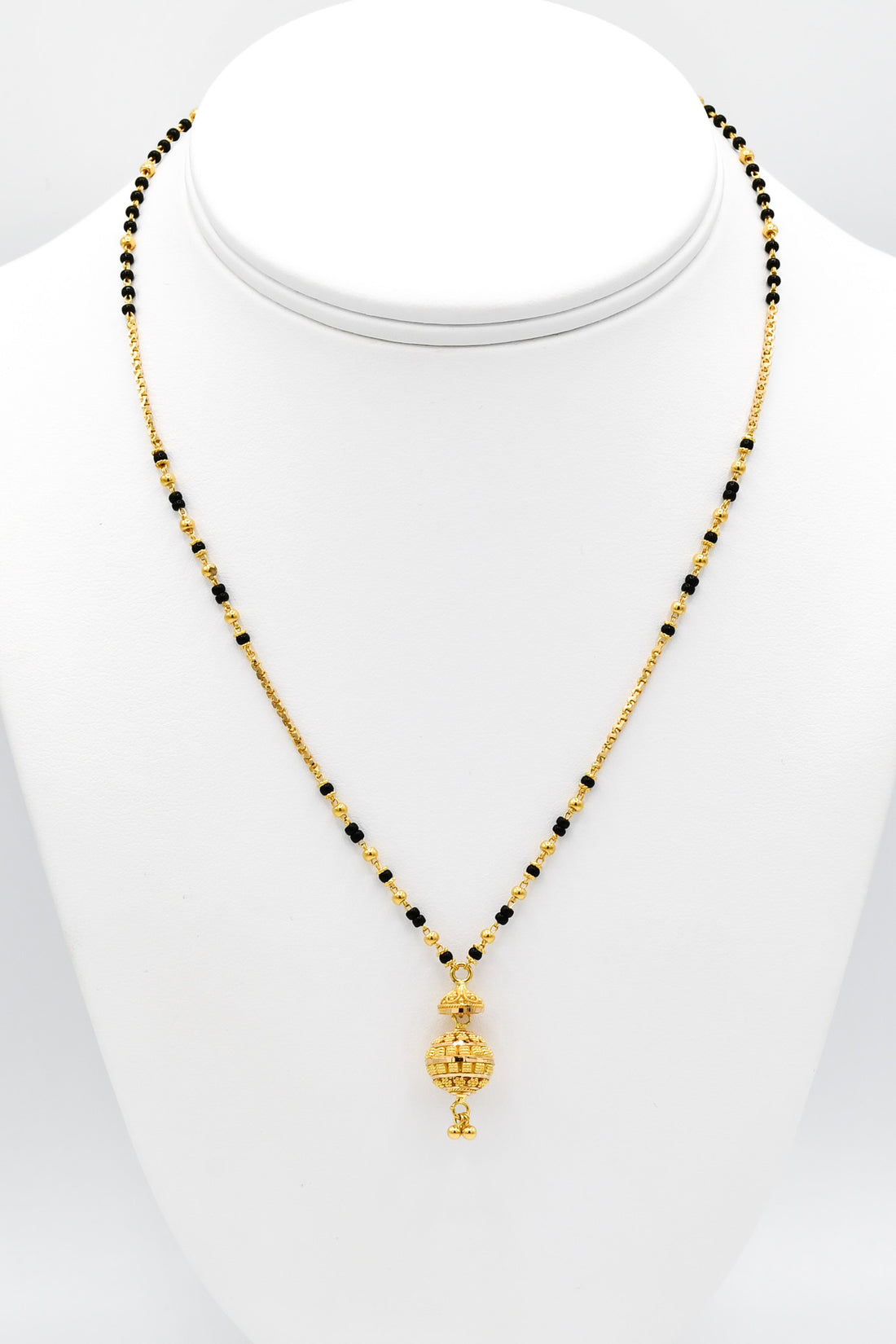 22ct Gold Ball Mangal Sutra - Roop Darshan