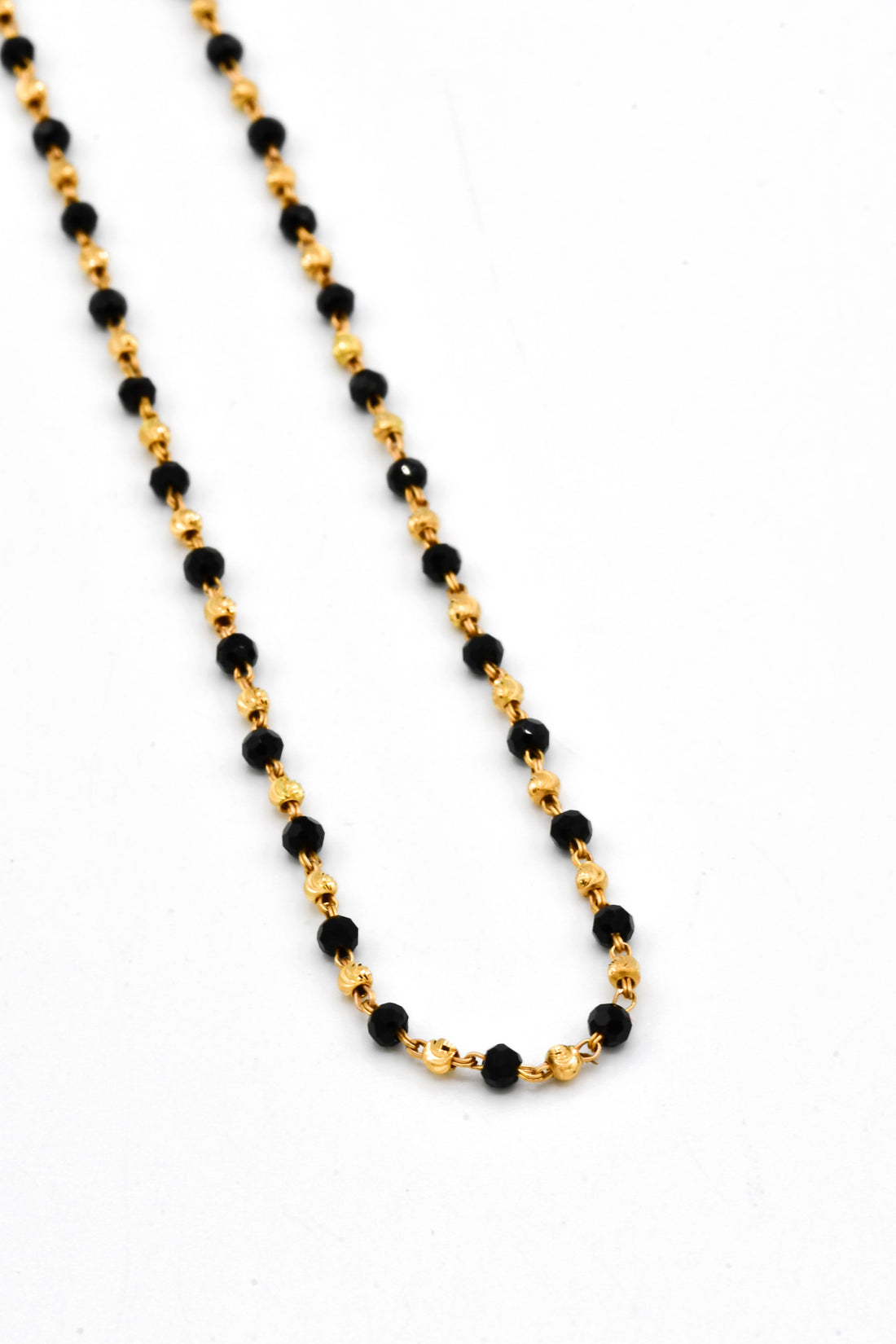 22ct Gold Ball Crystal Mangal Sutra - Roop Darshan