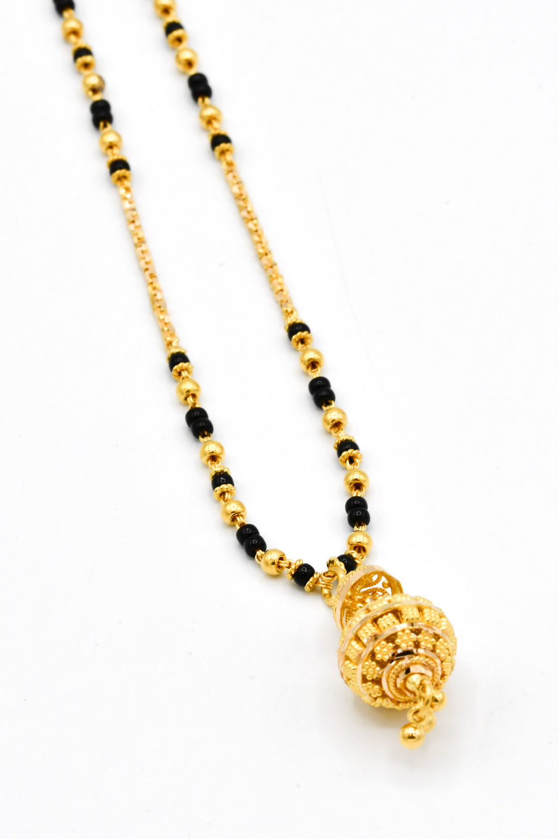 22ct Gold Ball Mangal Sutra - Roop Darshan