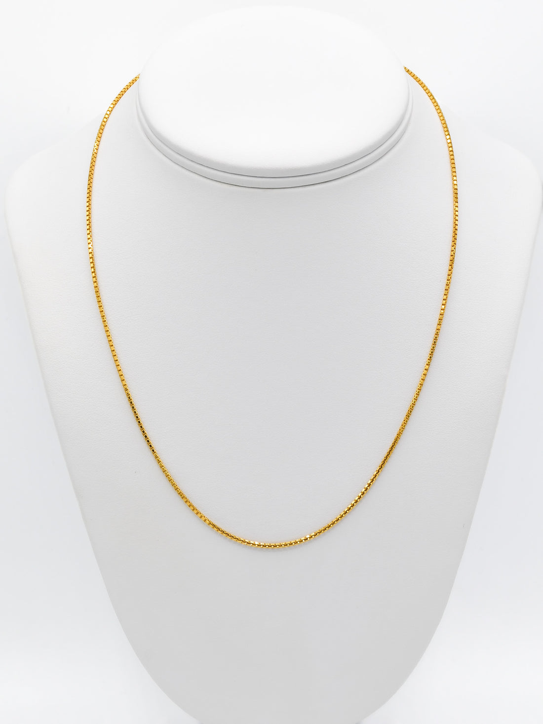 22ct Gold Box Chain - Roop Darshan