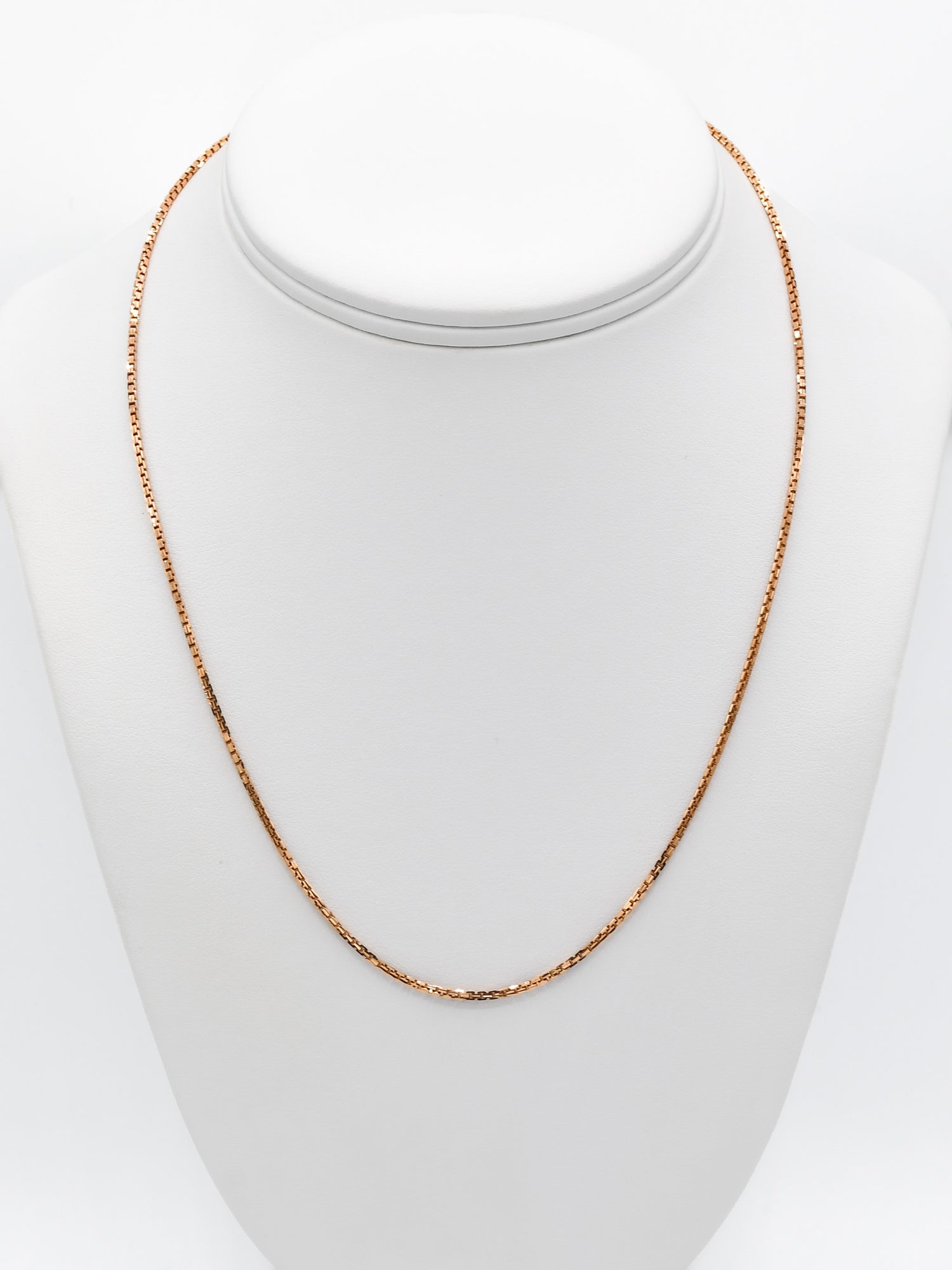 18ct Rose Gold Chain - Roop Darshan