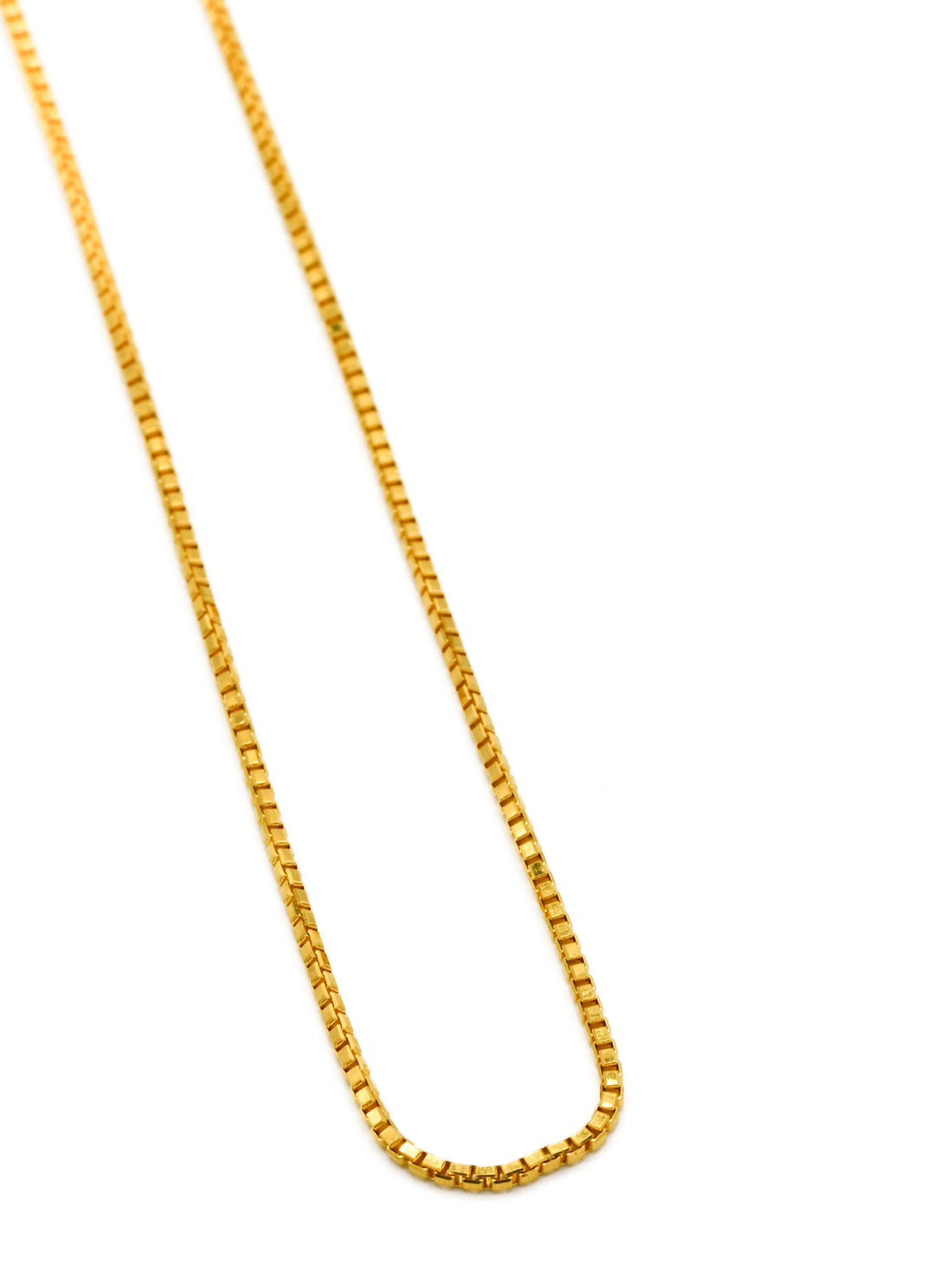 22ct Gold Box Chain - Roop Darshan
