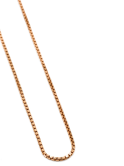 18ct Rose Gold Chain - Roop Darshan