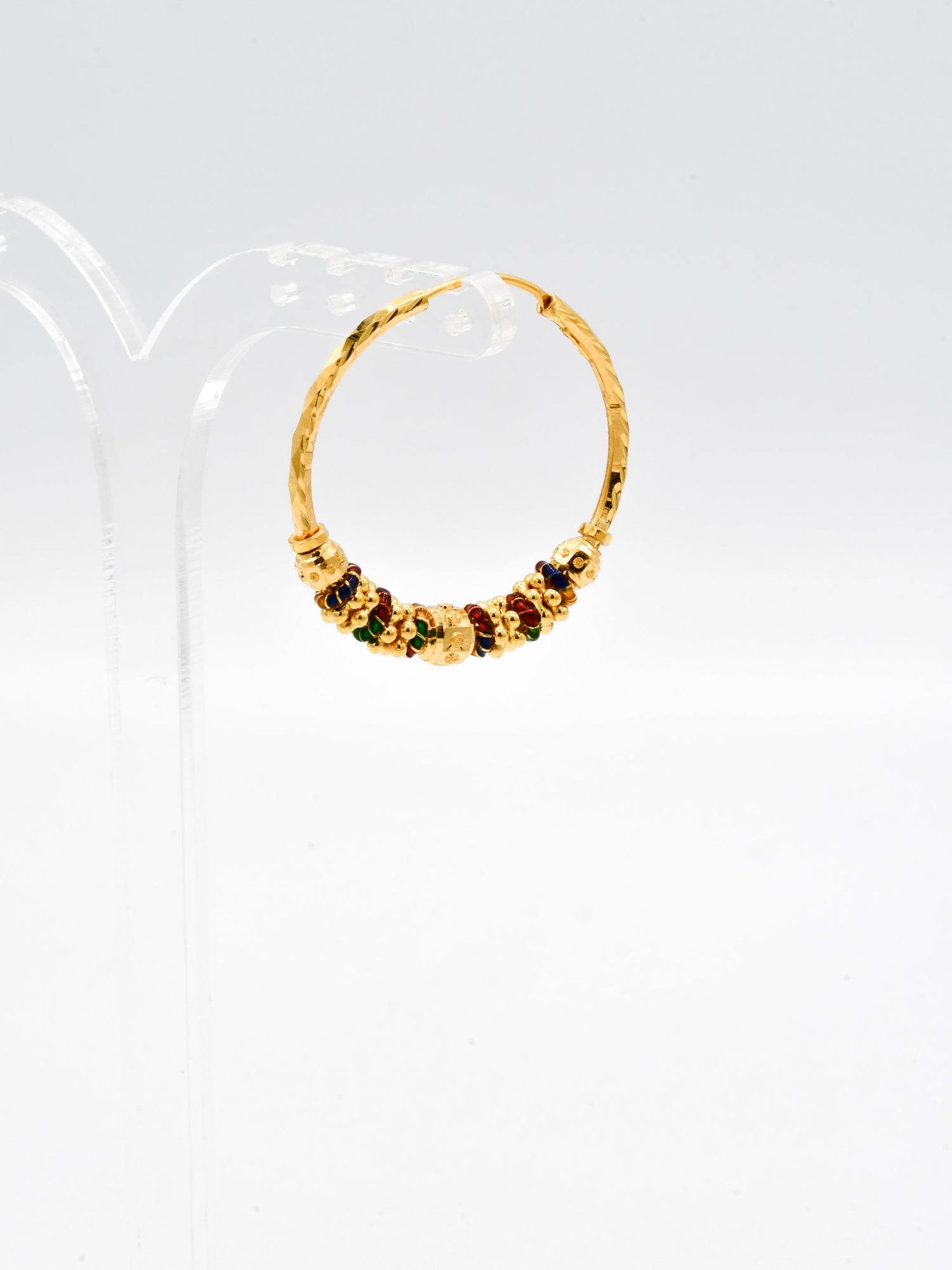 22ct Gold Mina Ball Bali - Roop Darshan