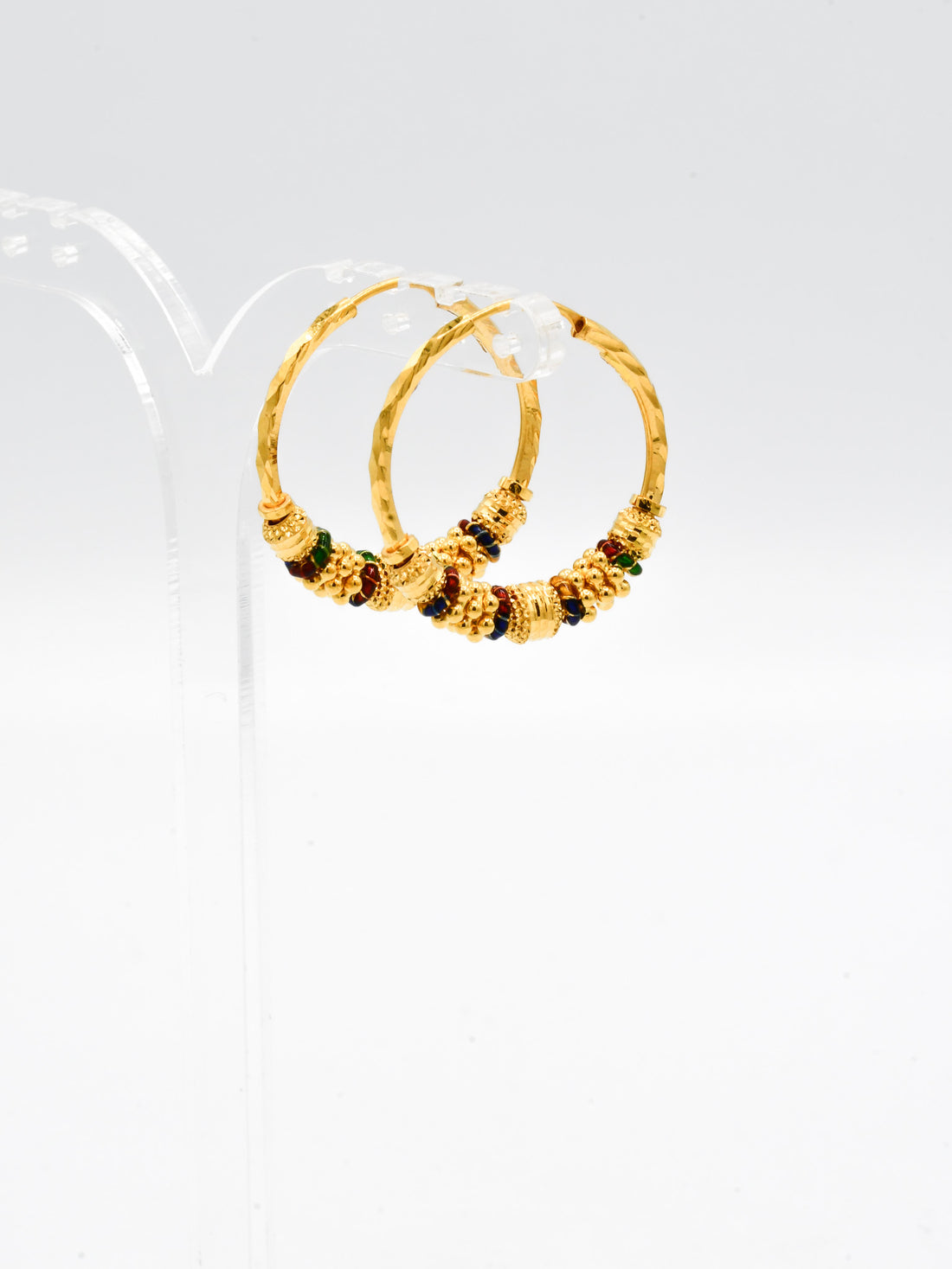 22ct Gold Mina Ball Bali - Roop Darshan