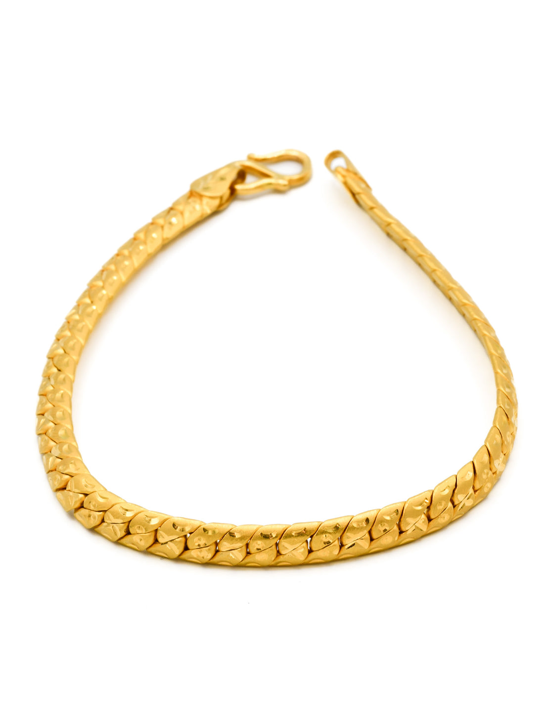 22ct Gold Mens Bracelet - Roop Darshan
