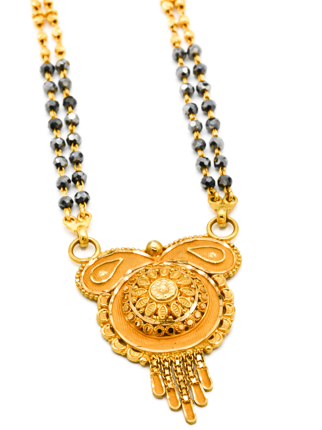 22ct Gold Long Mangal Sutra - Roop Darshan