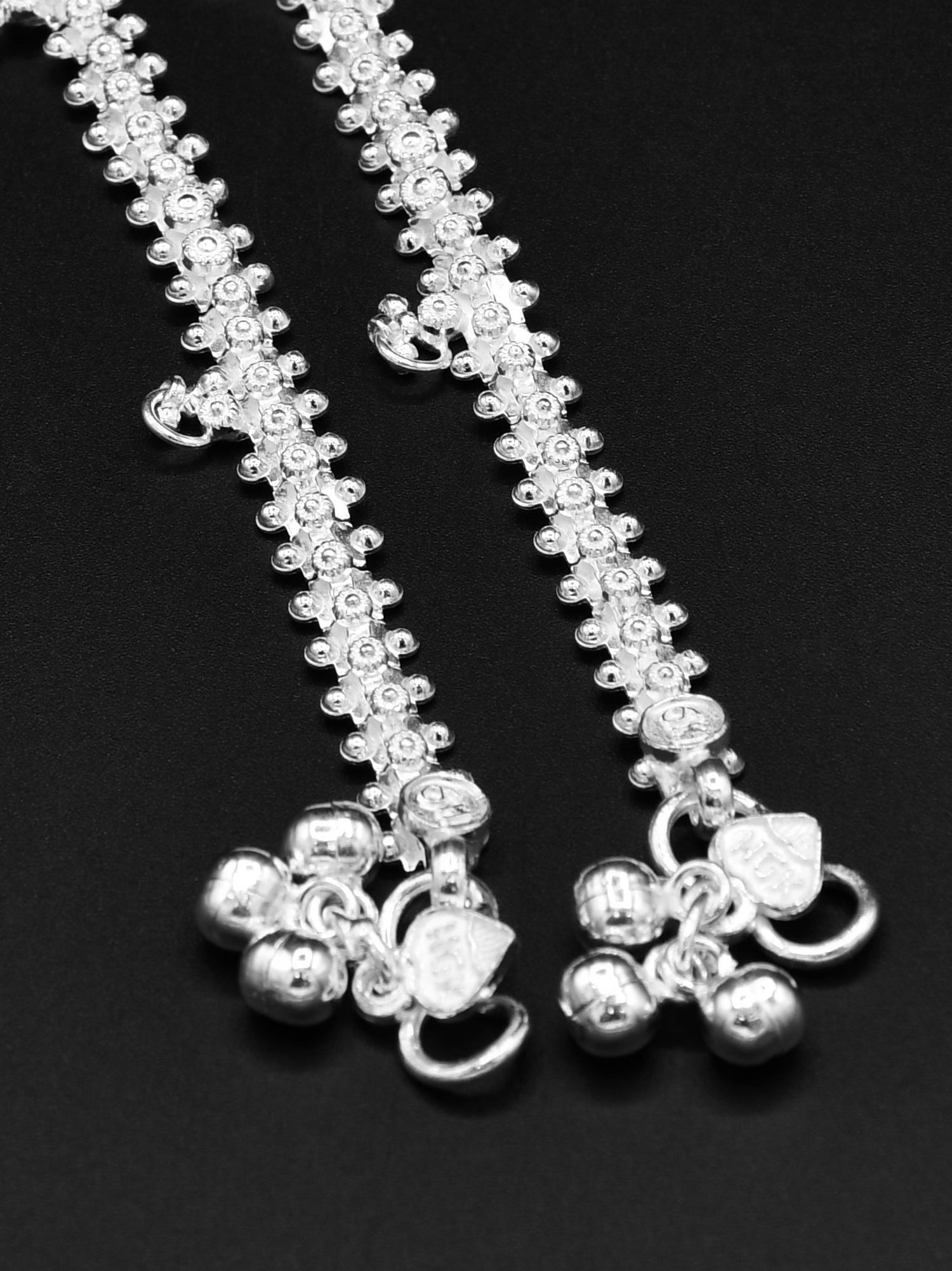 Baby Silver Anklets - Roop Darshan