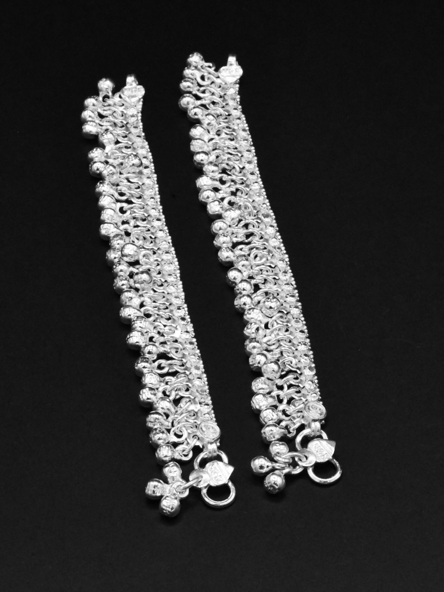 Baby Silver Anklets - Roop Darshan