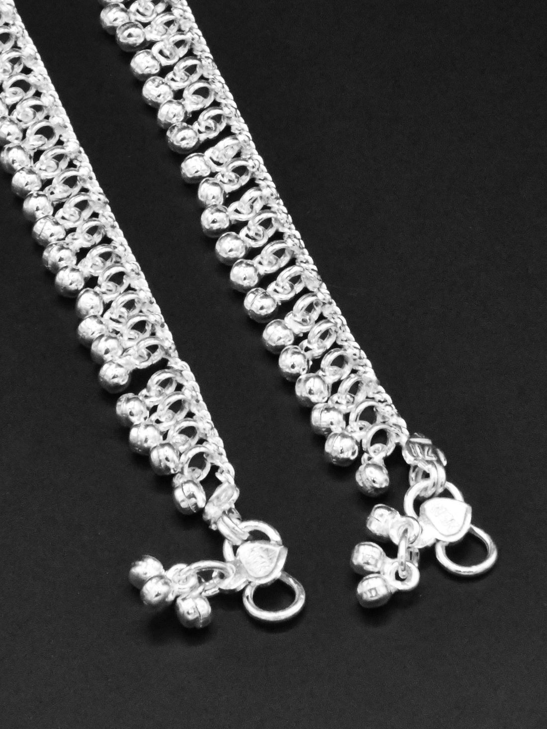 Baby Silver Anklets - Roop Darshan