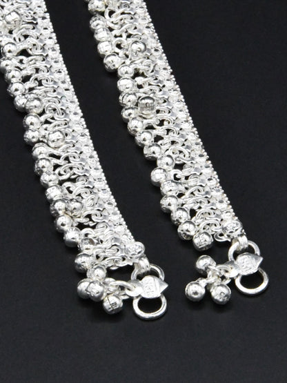 Baby Silver Anklets - Roop Darshan