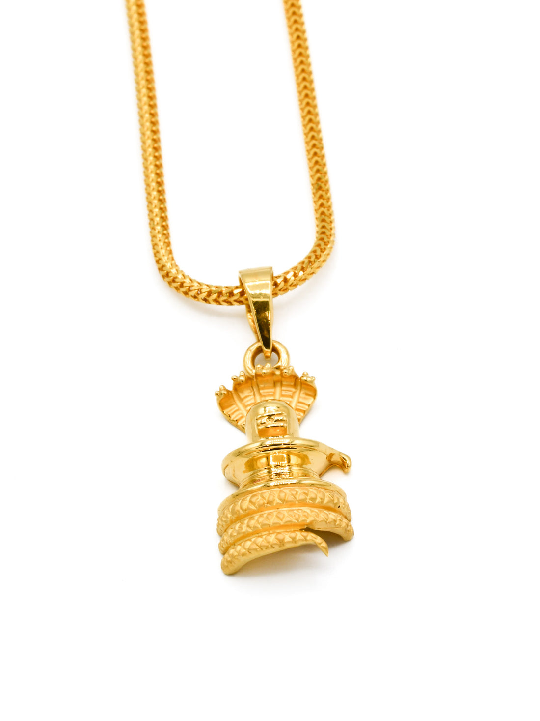 22ct Gold Shivling Pendant - Roop Darshan
