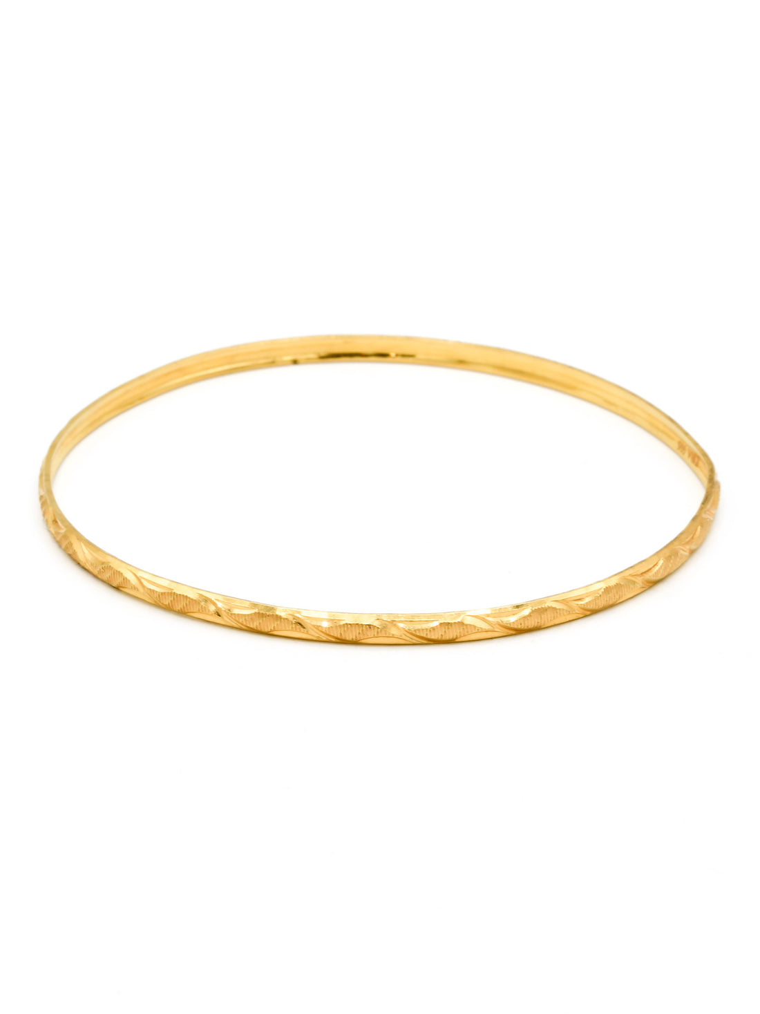 22ct Gold Pair Bangle - Roop Darshan