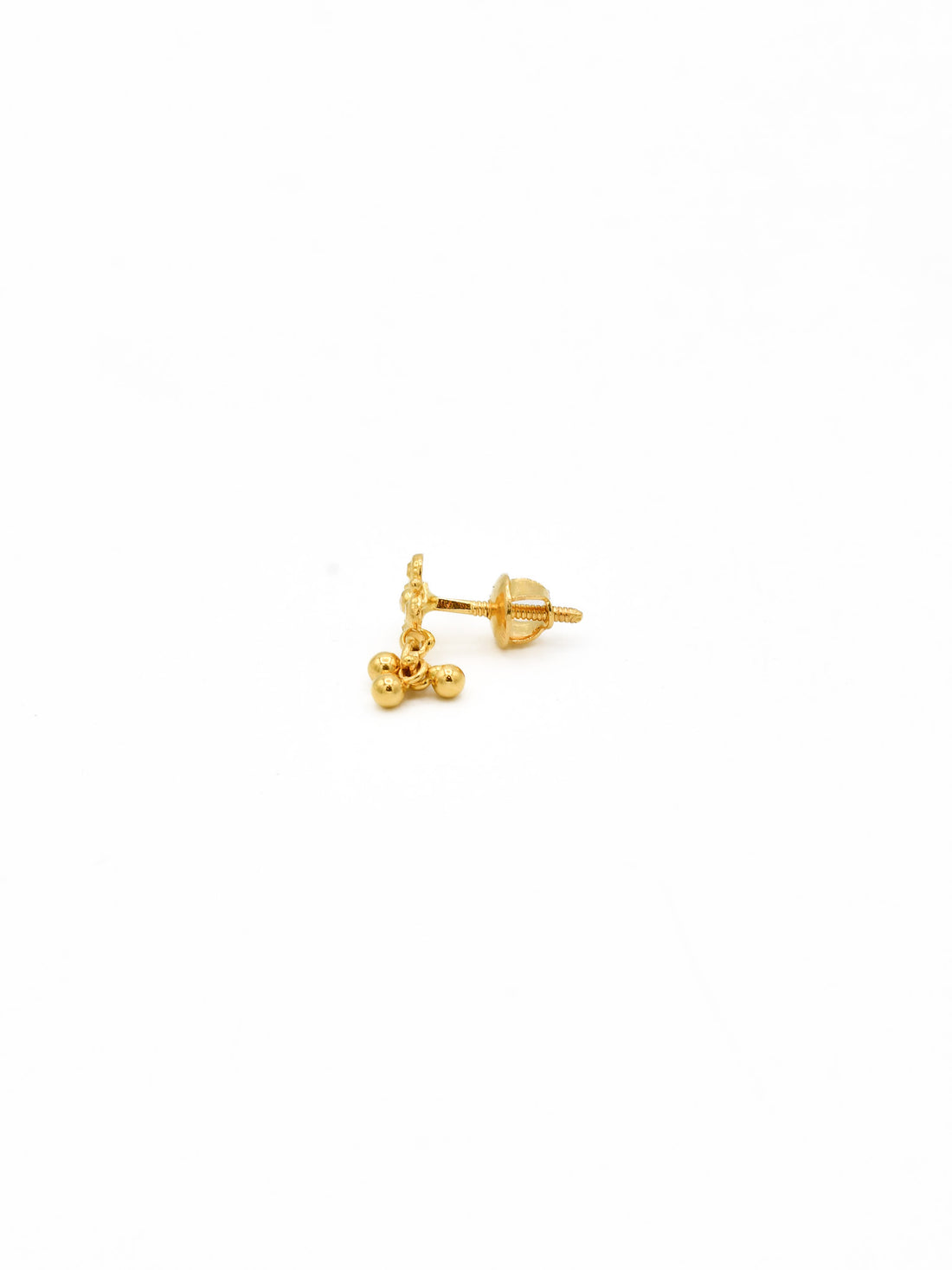 22ct Gold Stud Earrings - Roop Darshan