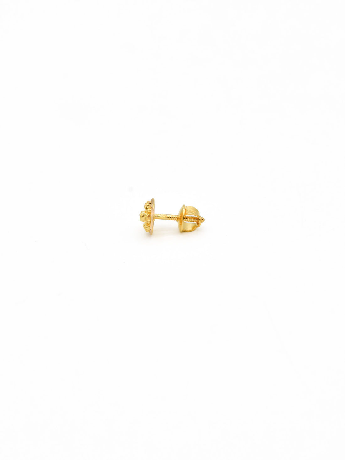 22ct Gold Stud Earrings - Roop Darshan