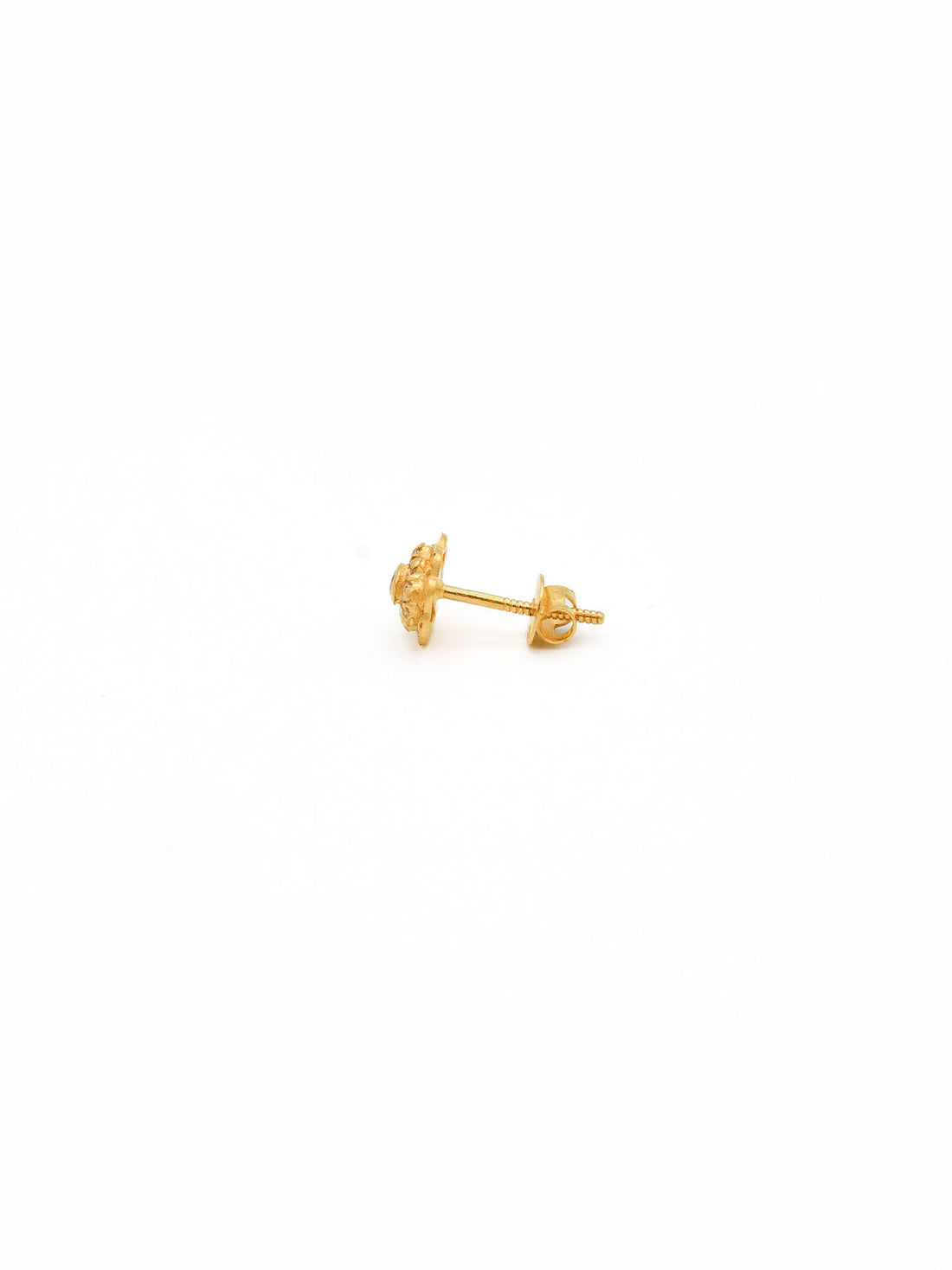 22ct Gold CZ Stud Earrings - Roop Darshan