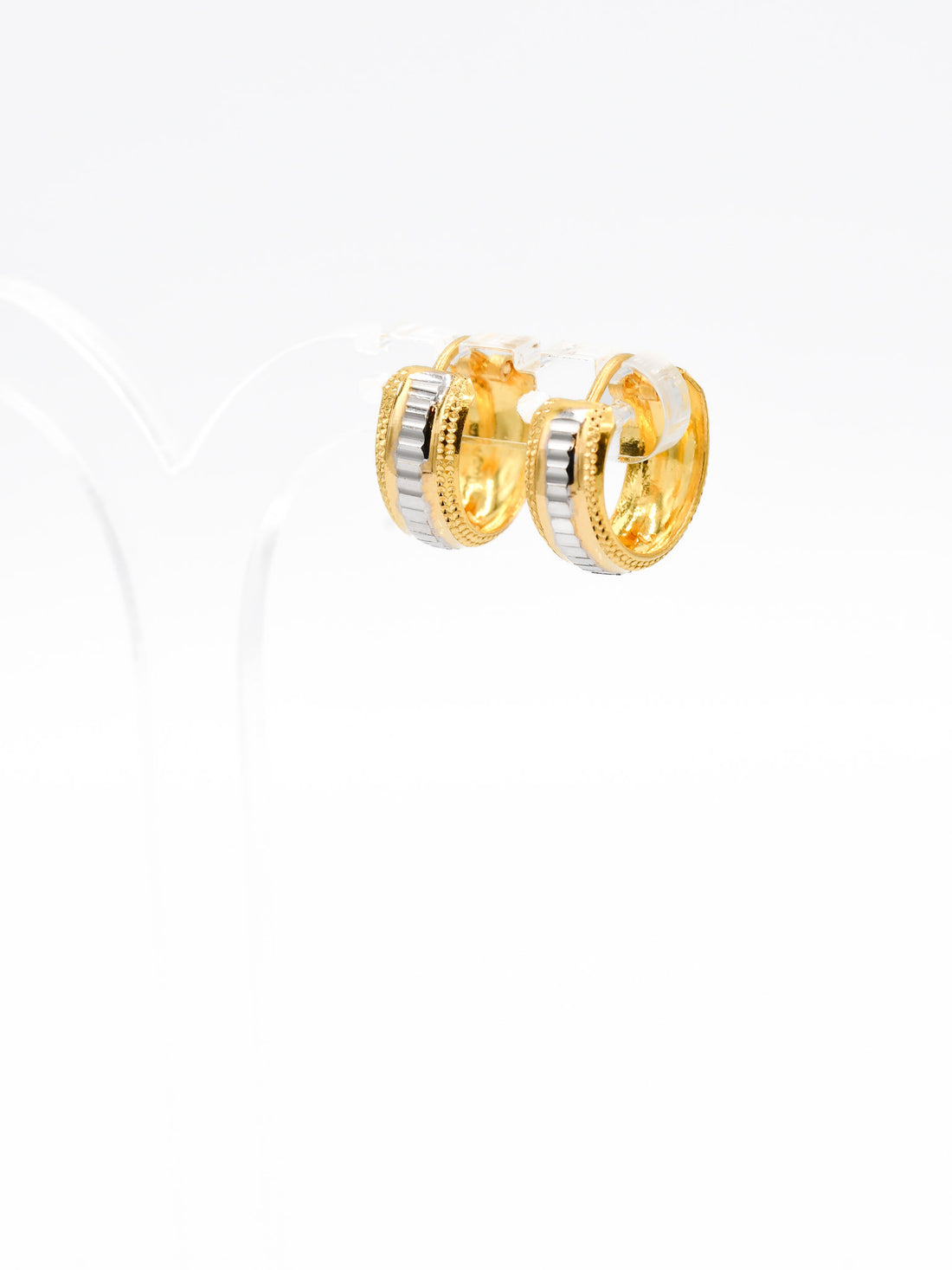 22ct Gold Two Tone Bali - Roop Darshan
