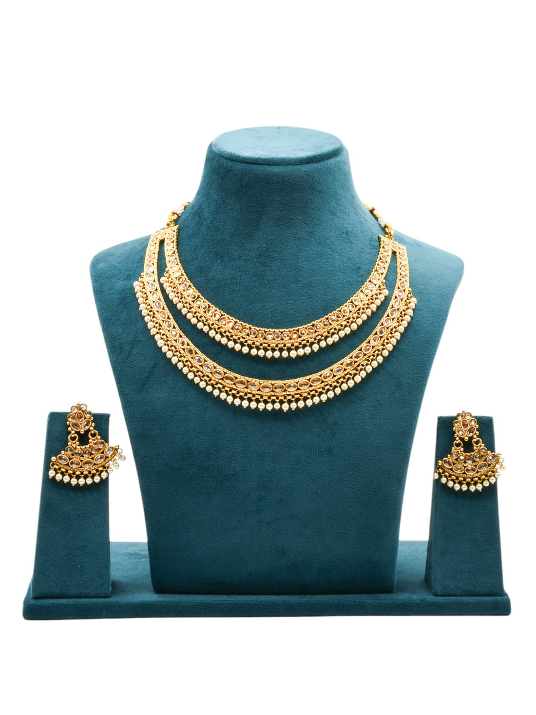 Costume Necklace Set - Roop Darshan