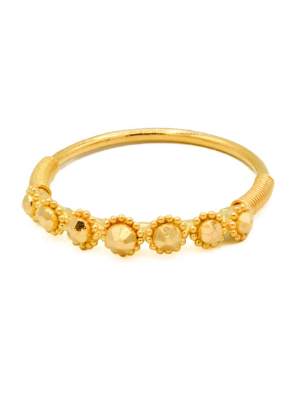 22ct Gold Ladies Filigree Ring - Roop Darshan