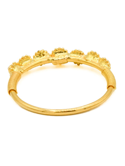 22ct Gold Ladies Filigree Ring - Roop Darshan