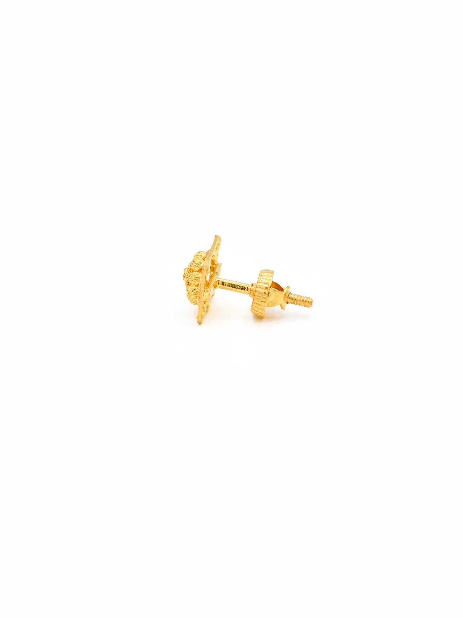 22ct Gold Stud Earrings - Roop Darshan