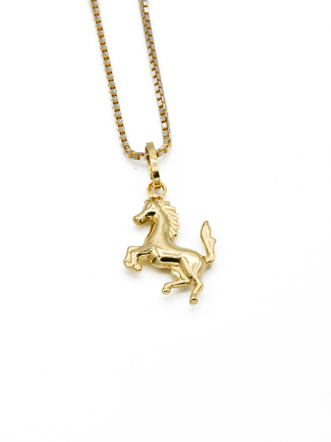 18ct Gold Horse Pendant - Roop Darshan