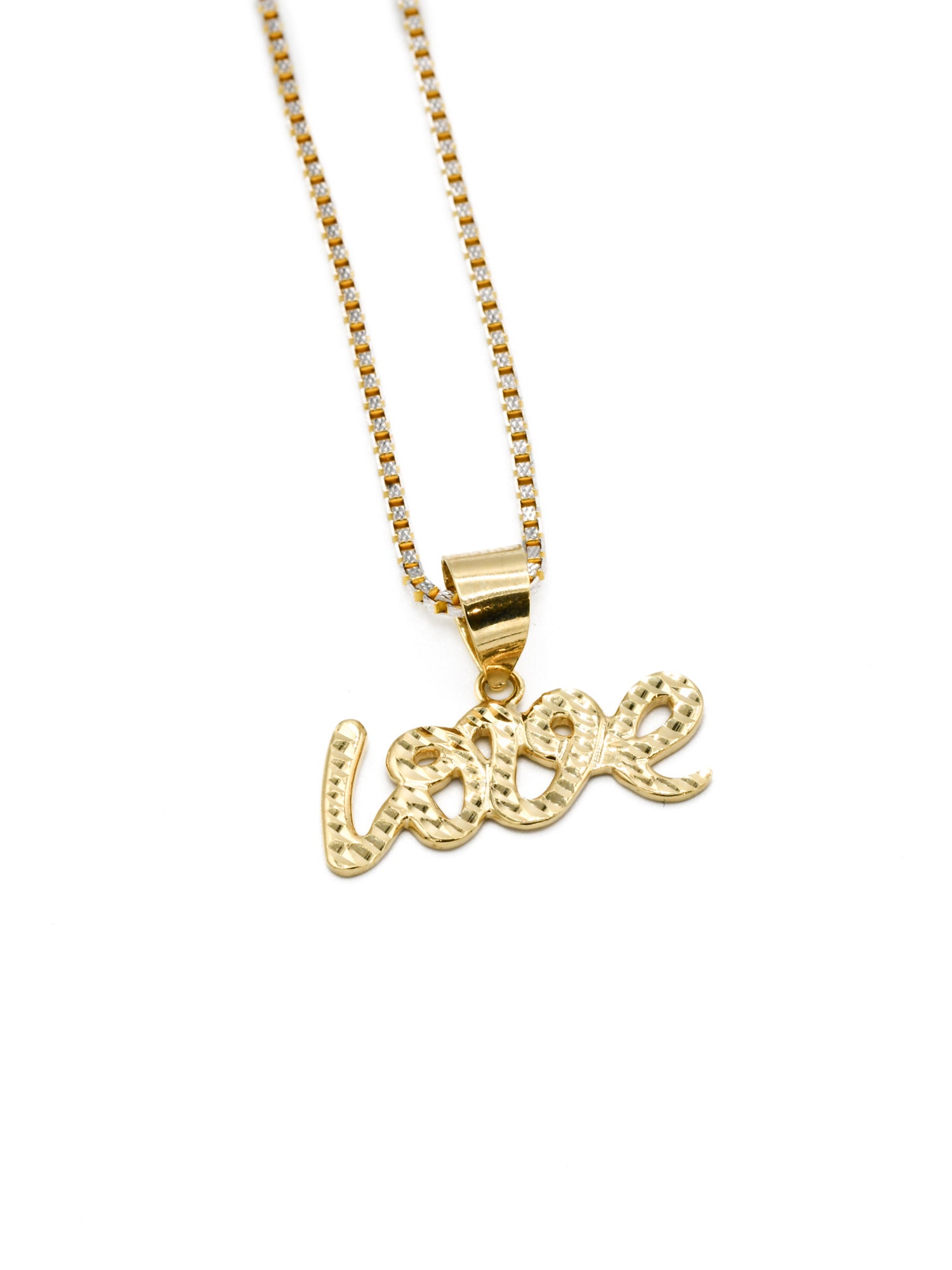 18ct Gold Love Pendant - Roop Darshan