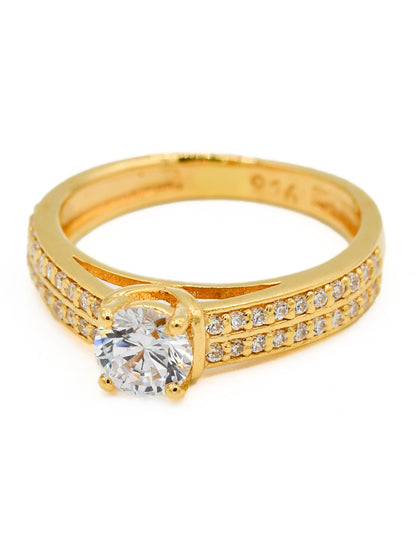 22ct Gold CZ Ladies Ring - Roop Darshan