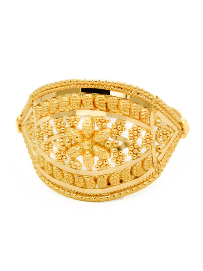 22ct Gold Filigree Ladies Ring - Roop Darshan