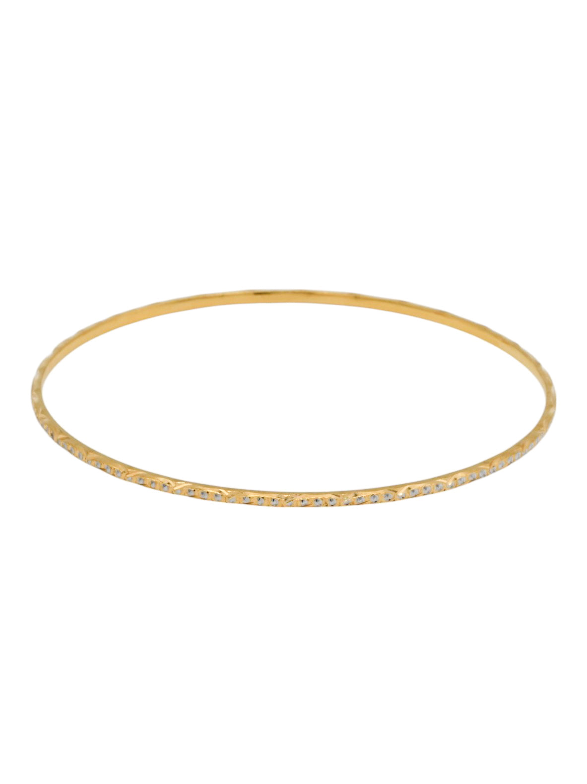 22ct Gold Two Tone 4 Bangles - Roop Darshan