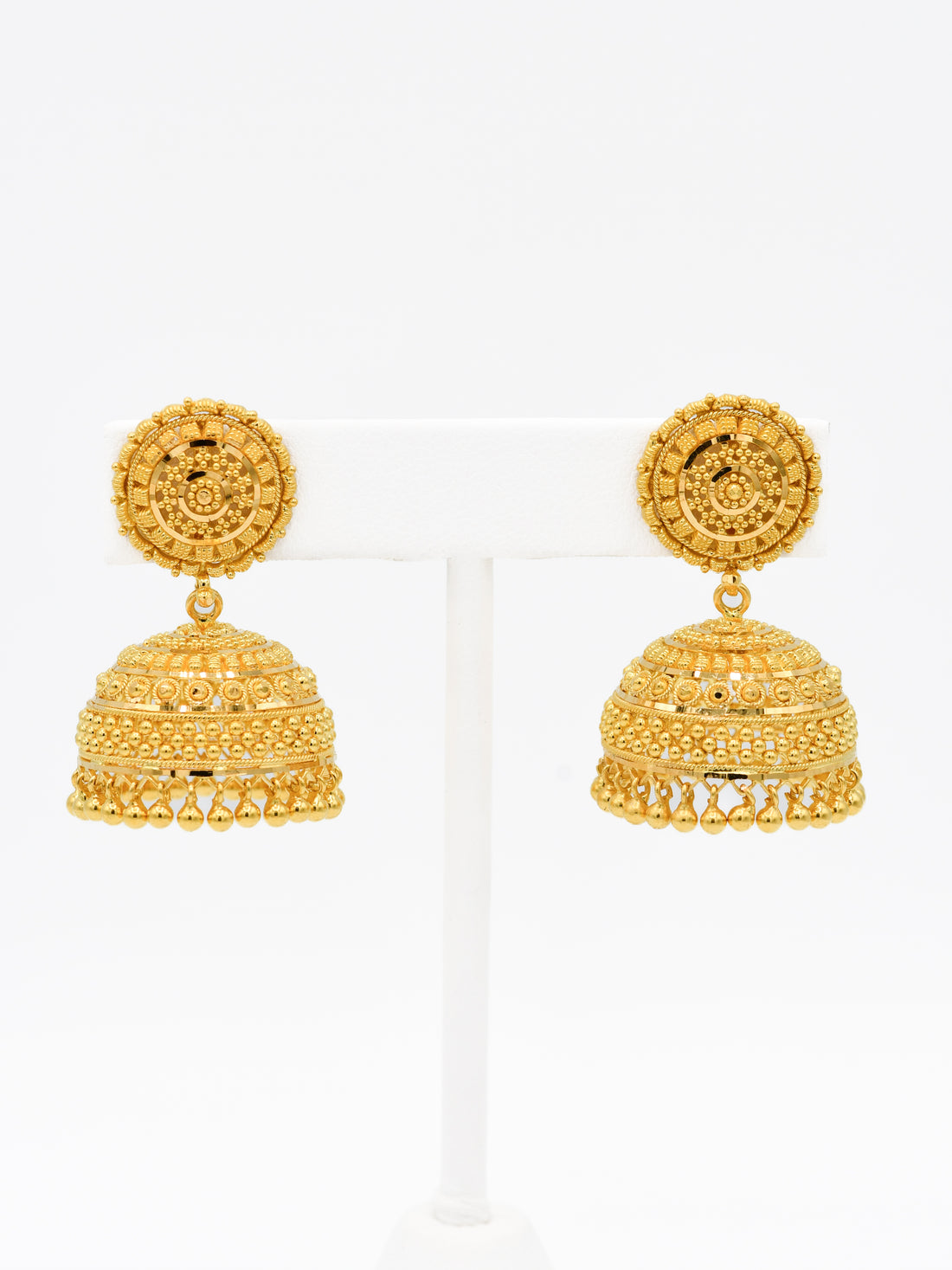 22ct Gold Jhumki Earrings
