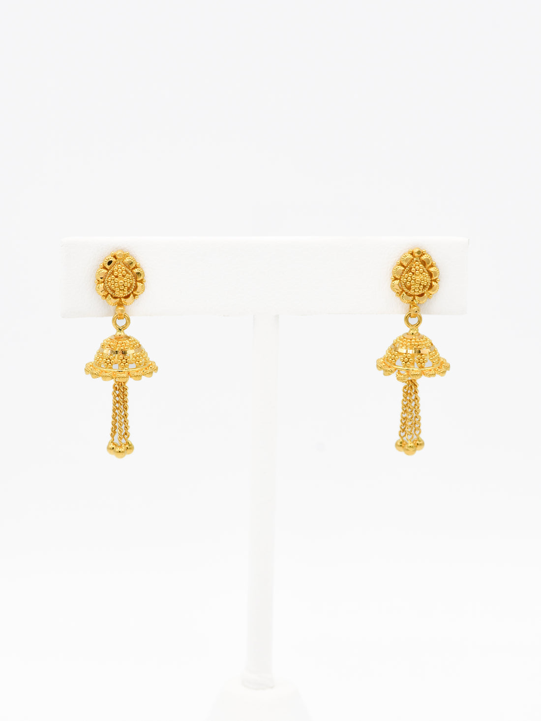 22ct Gold Jhumki Earrings