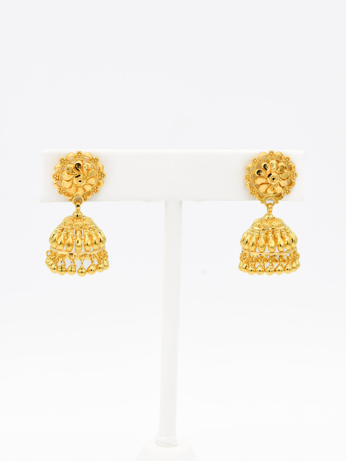 22ct Gold Jhumki Earrings