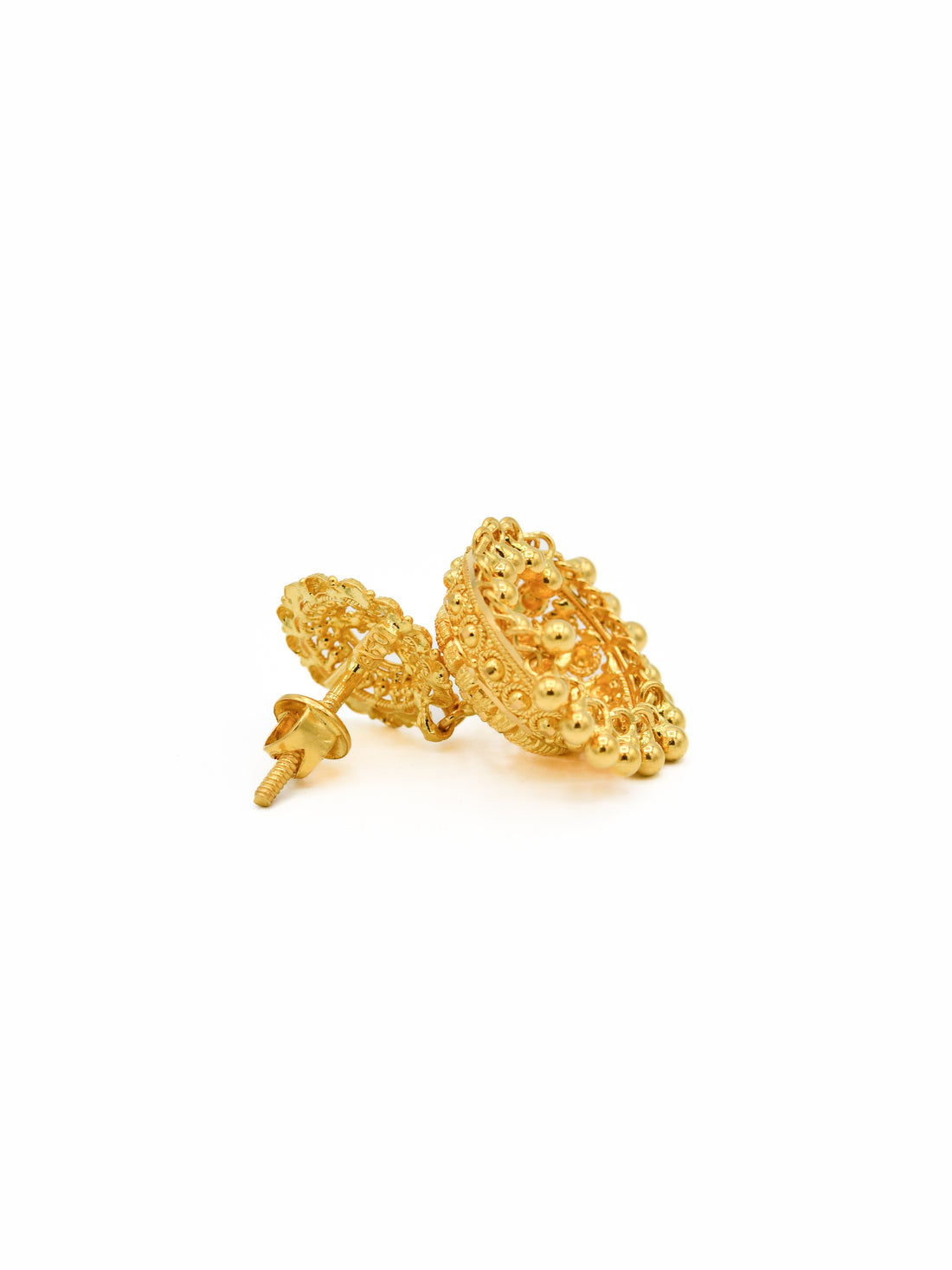 22ct Gold Jhumki Earrings