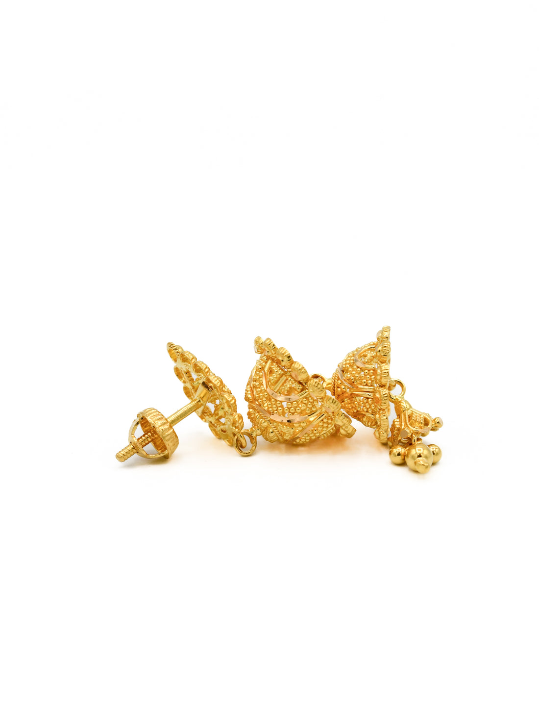 22ct Gold Jhumki Earrings