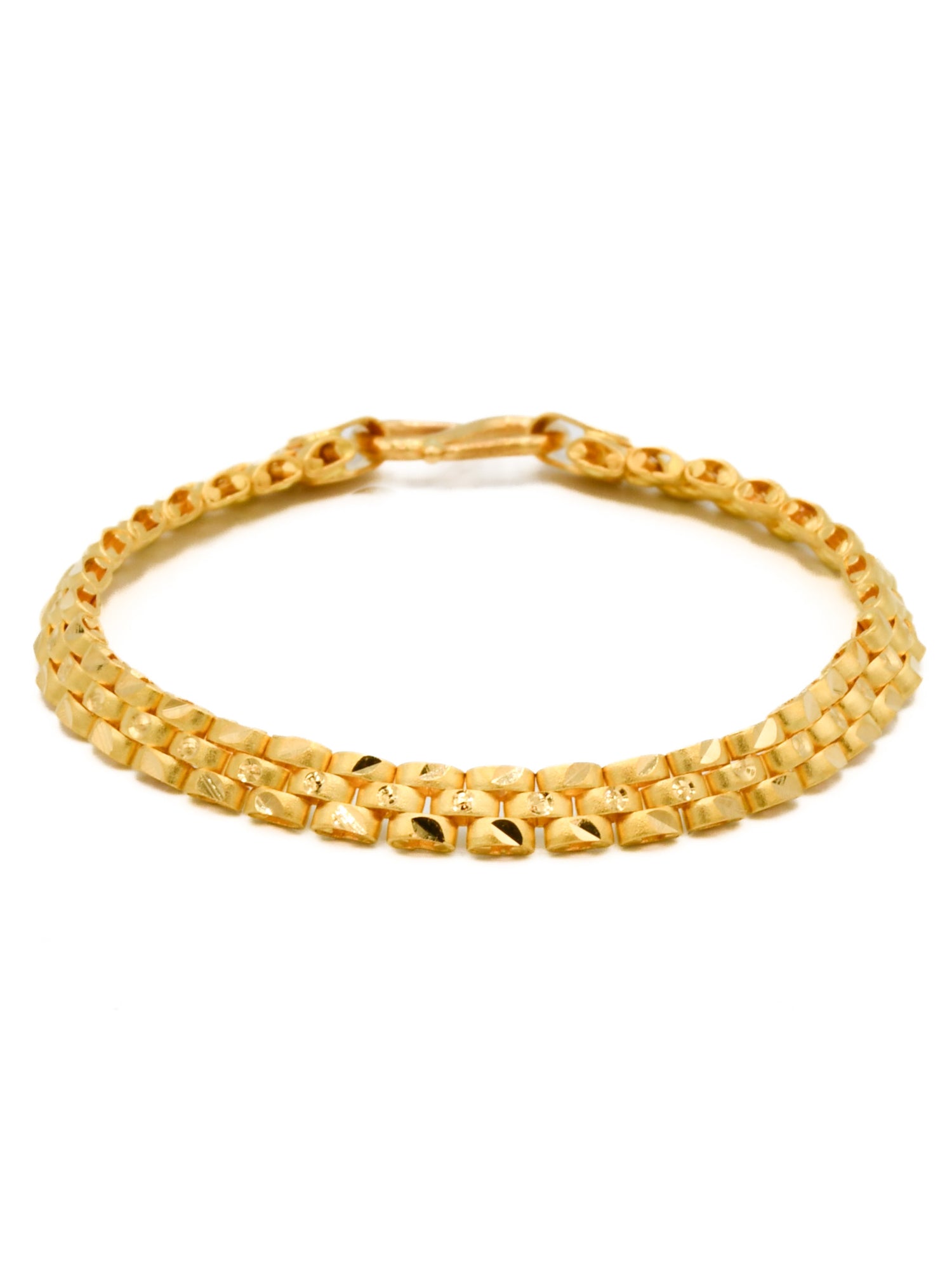 22ct Gold 1 Piece Baby Bracelet - Roop Darshan