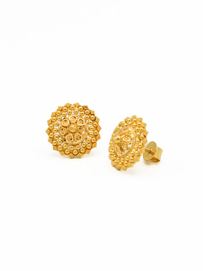 22ct Gold Stud Earrings