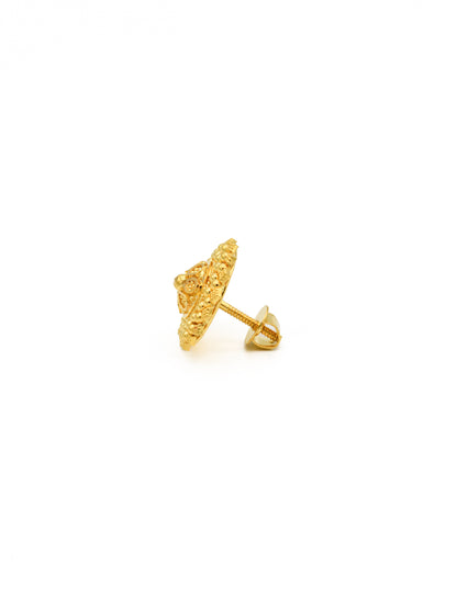 22ct Gold Stud Earrings