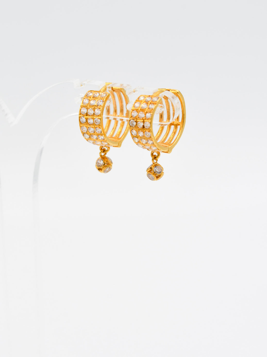 22ct Gold CZ Bali - Roop Darshan