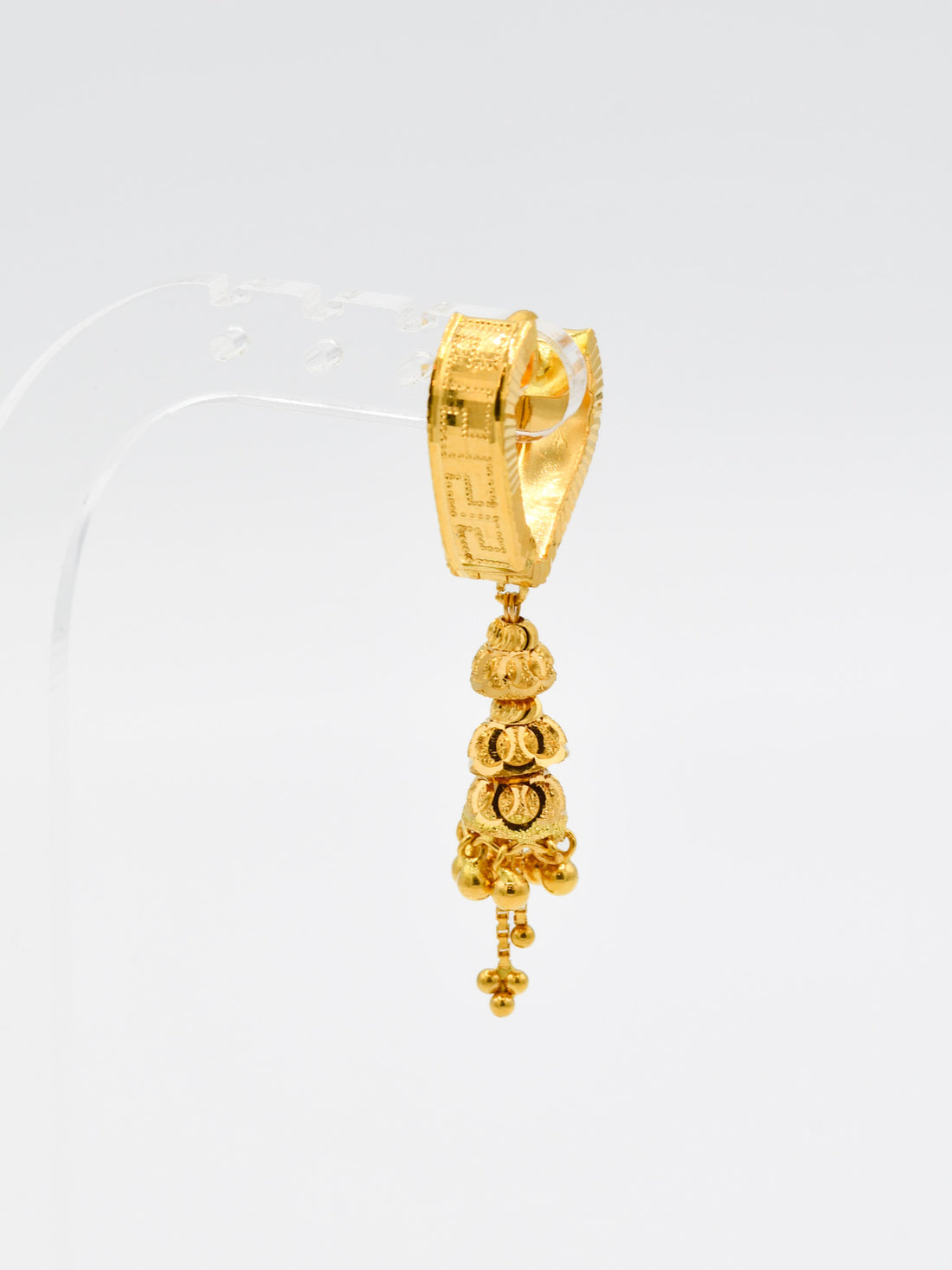 22ct Gold Jhumki Bali - Roop Darshan