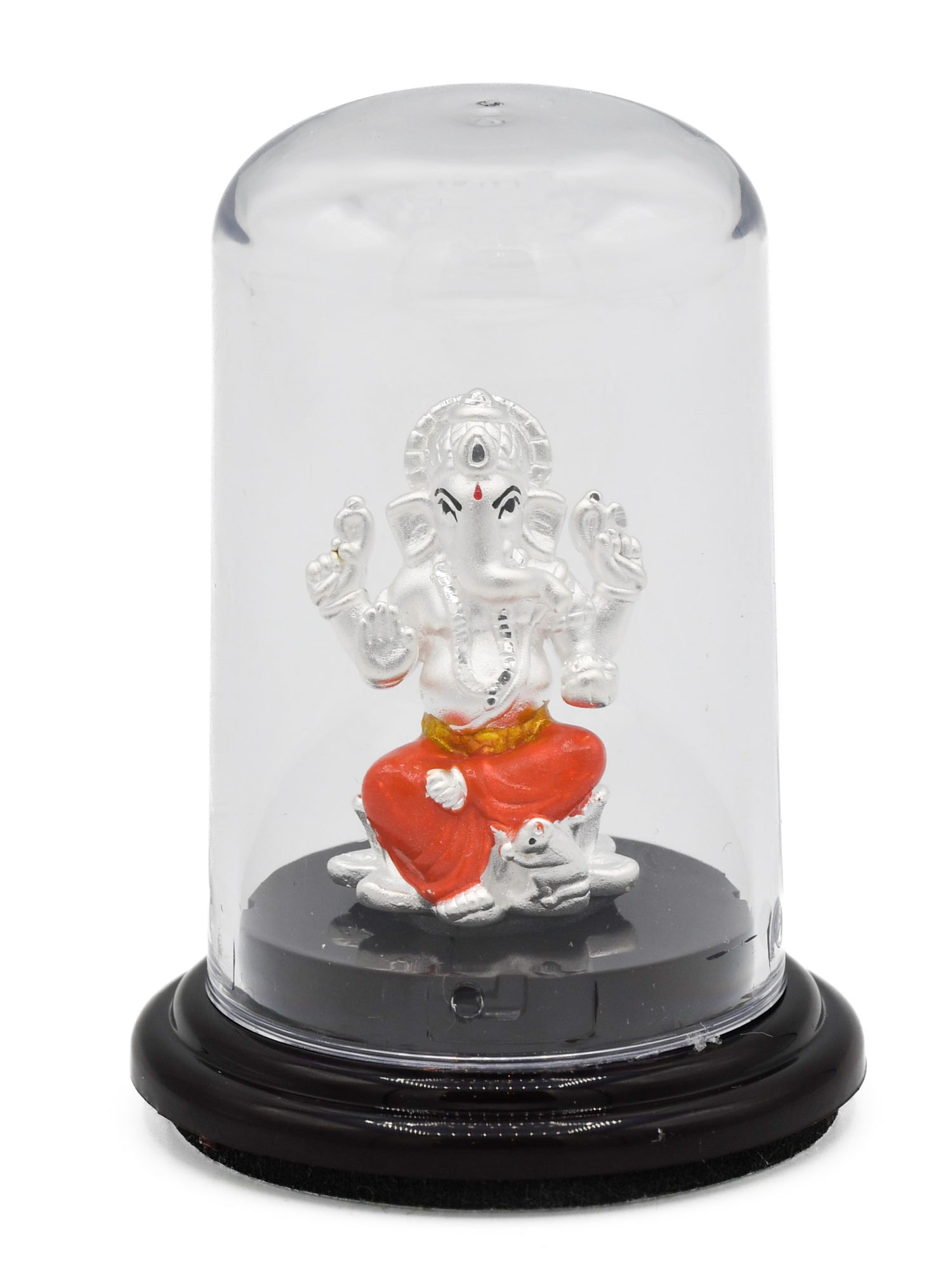 Silver Ganesh Murti - Roop Darshan