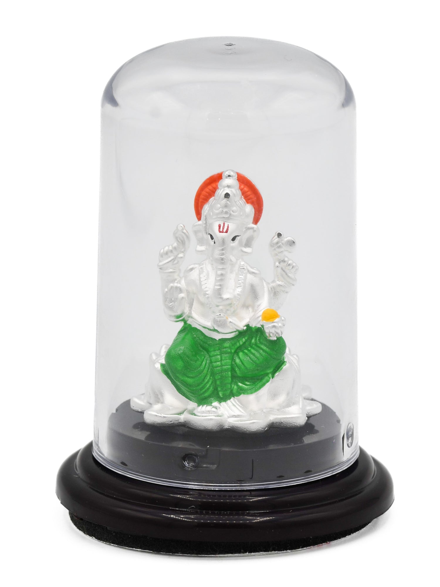 Silver Ganesh Murti - Roop Darshan