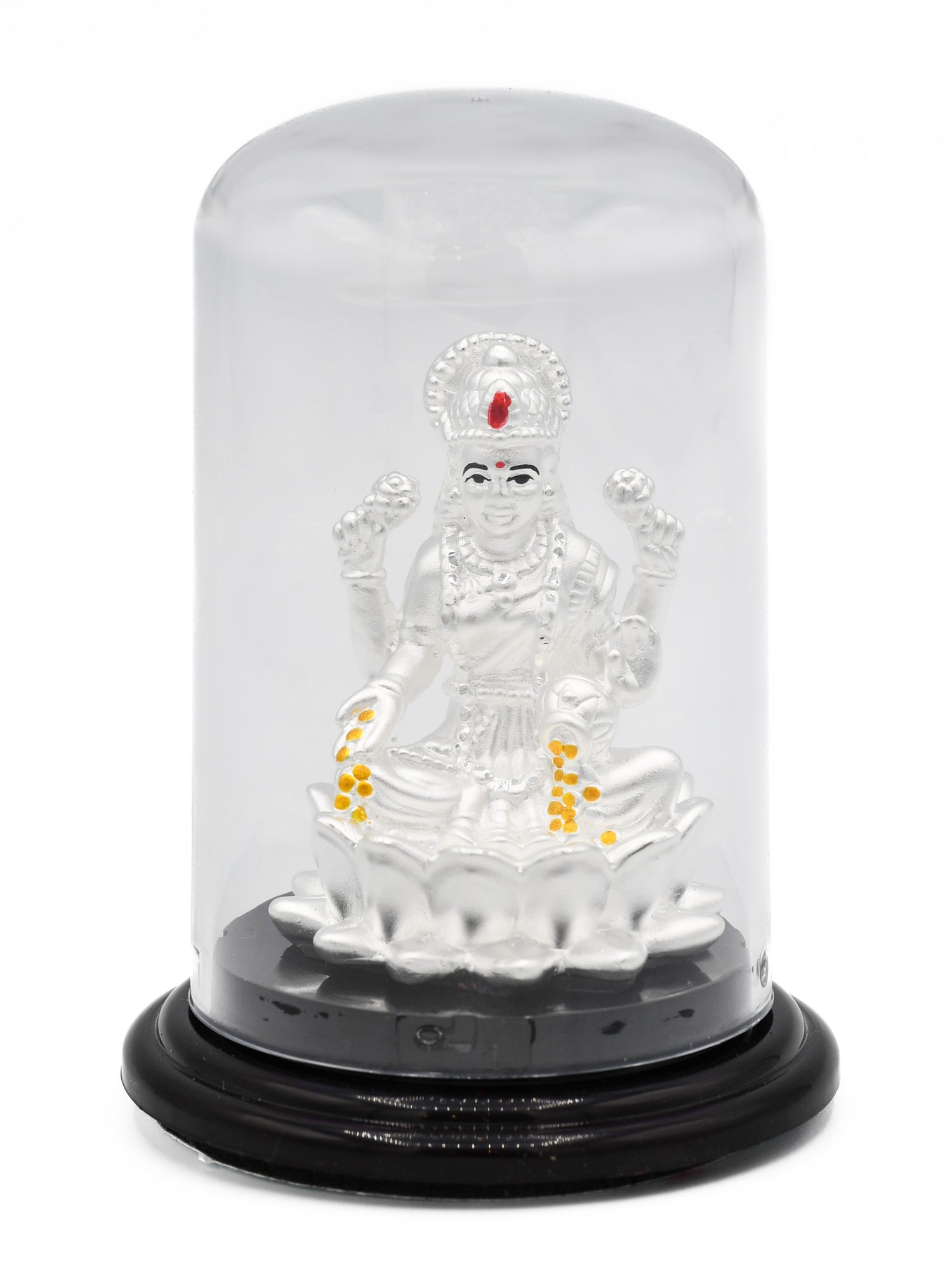 Silver Laxmiji Murti - Roop Darshan