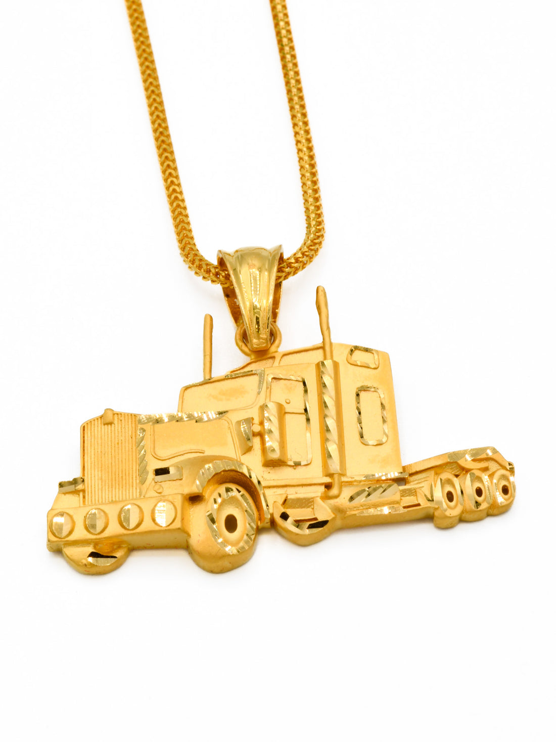 22ct Gold Truck Pendant - Roop Darshan