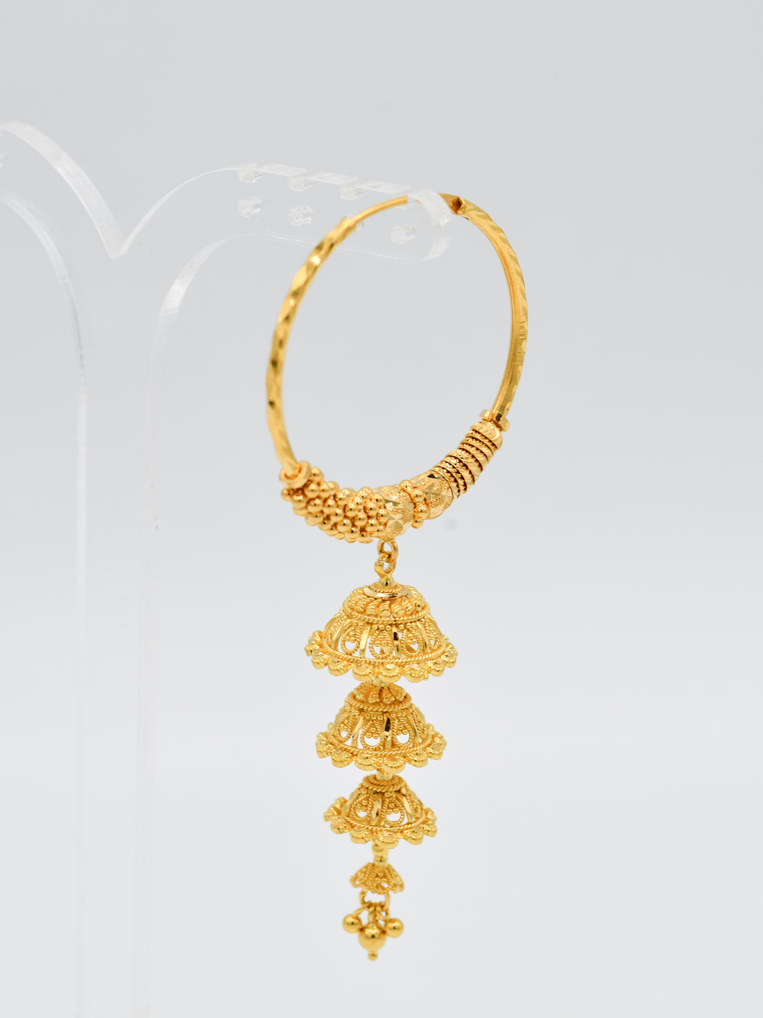 22ct Gold Jhumki Bali