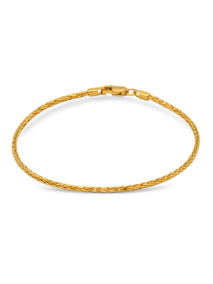 22ct Gold Spiga Bracelet